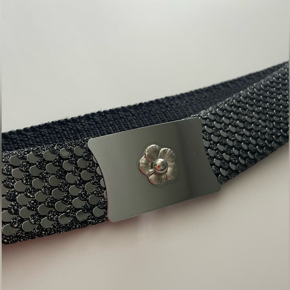 Vintage sparkly sequins belt